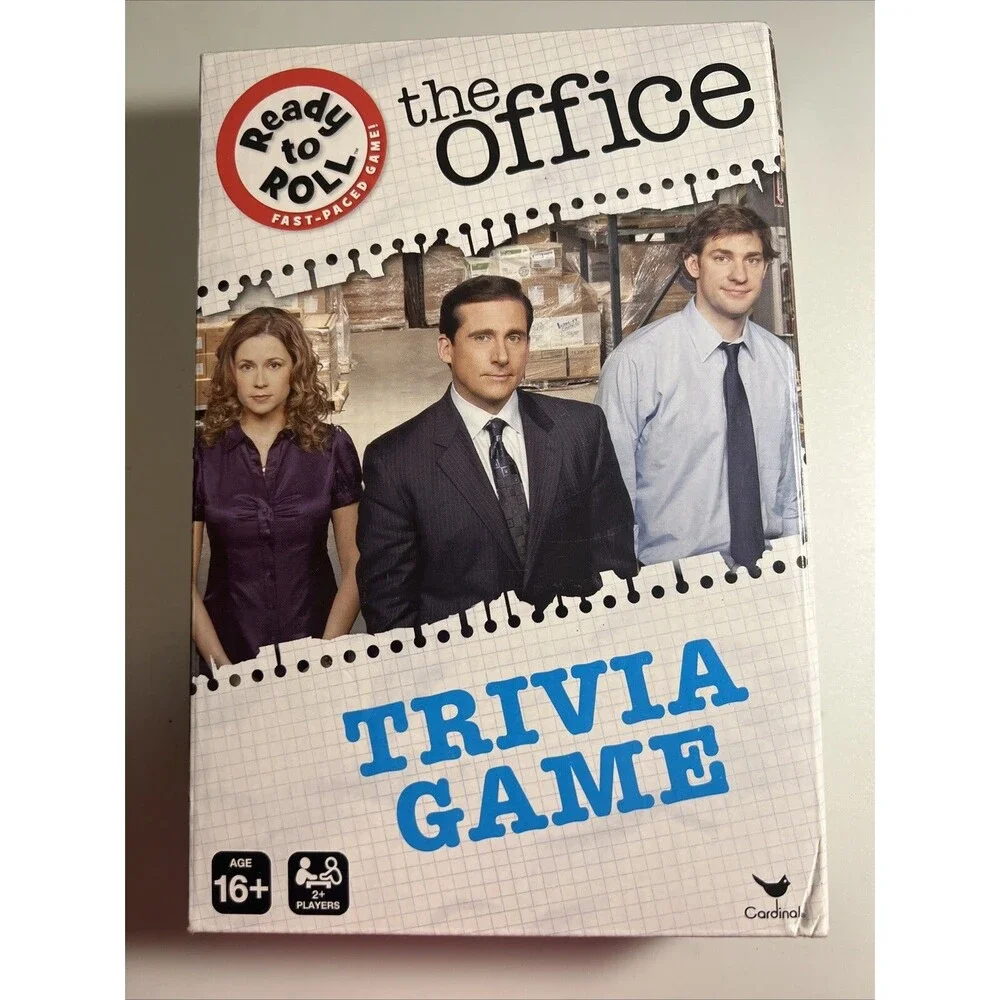 The Office Trivia Game Ready to Roll Fast-Paced Fun Party Game by Cardinal 16+